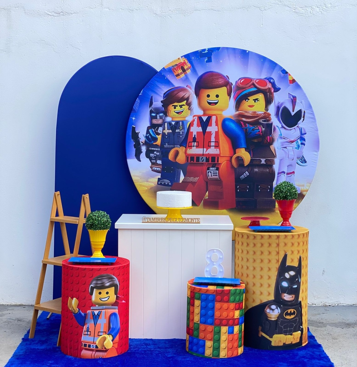 Lego Herois - Kit 3 (Romano Azul Escuro) - tamirespegueemonte