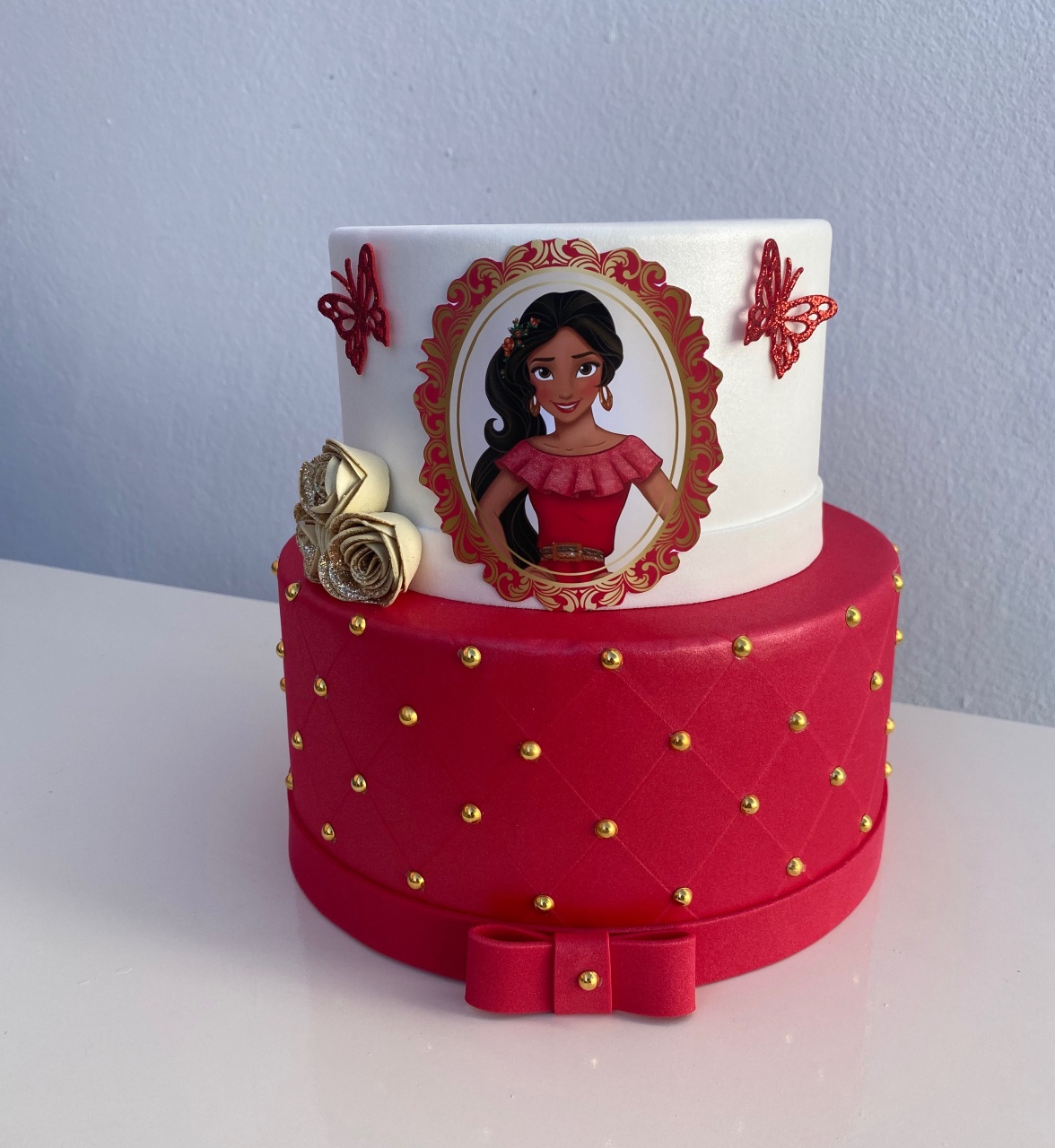 Bolo Fake - Elena de Avalor - tamirespegueemonte