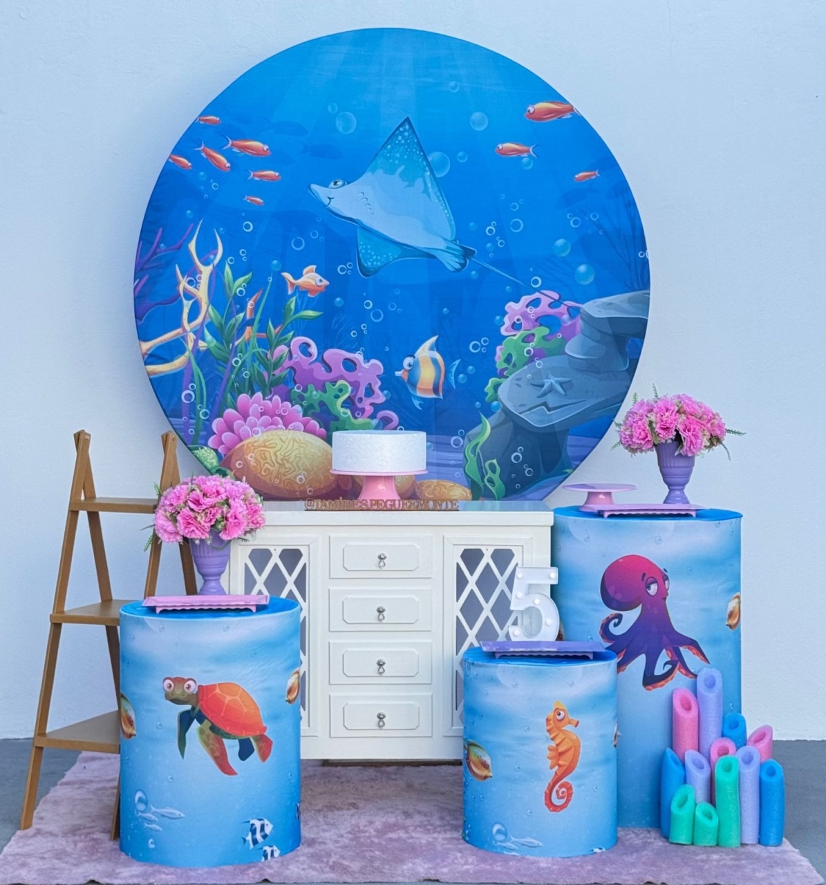 Fundo Do Mar Kit 2 (Menina) - tamirespegueemonte