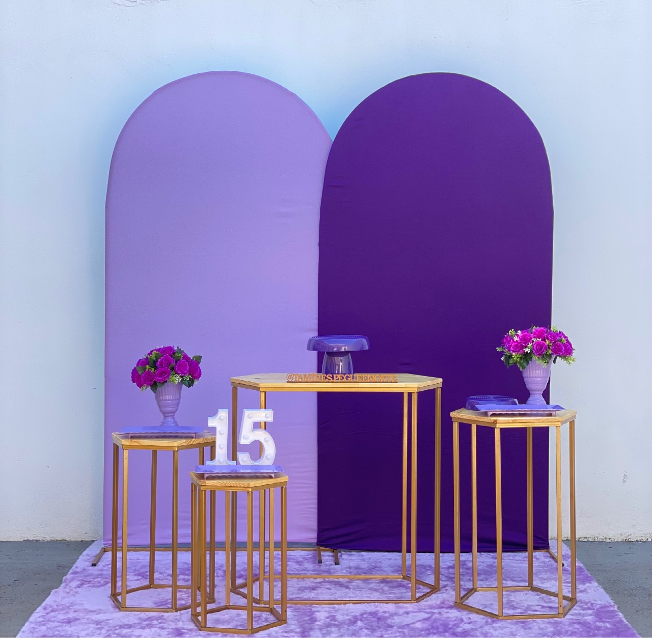 Romano Adulto Roxo E Lilas - Kit 3  - tamirespegueemonte