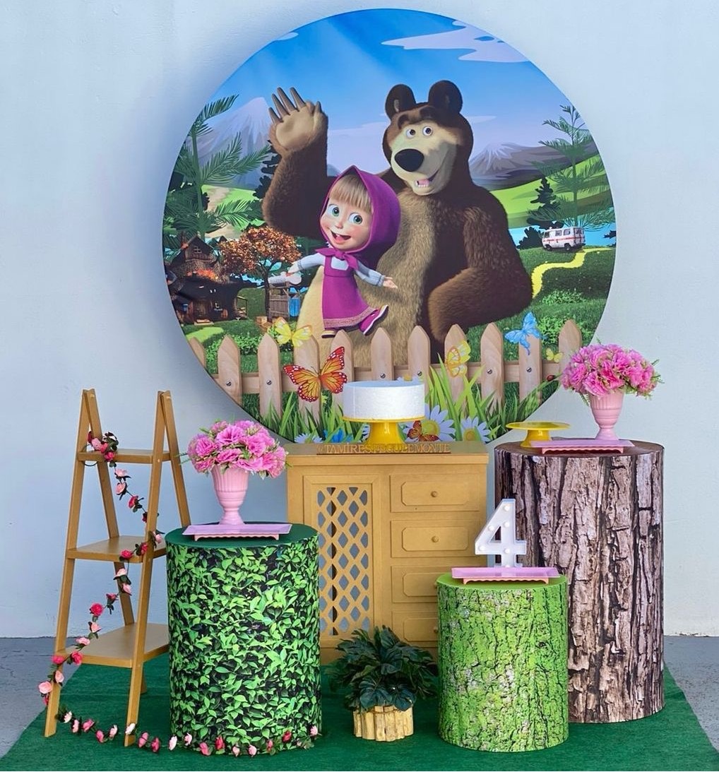 Masha E O Urso Kit 2  - tamirespegueemonte