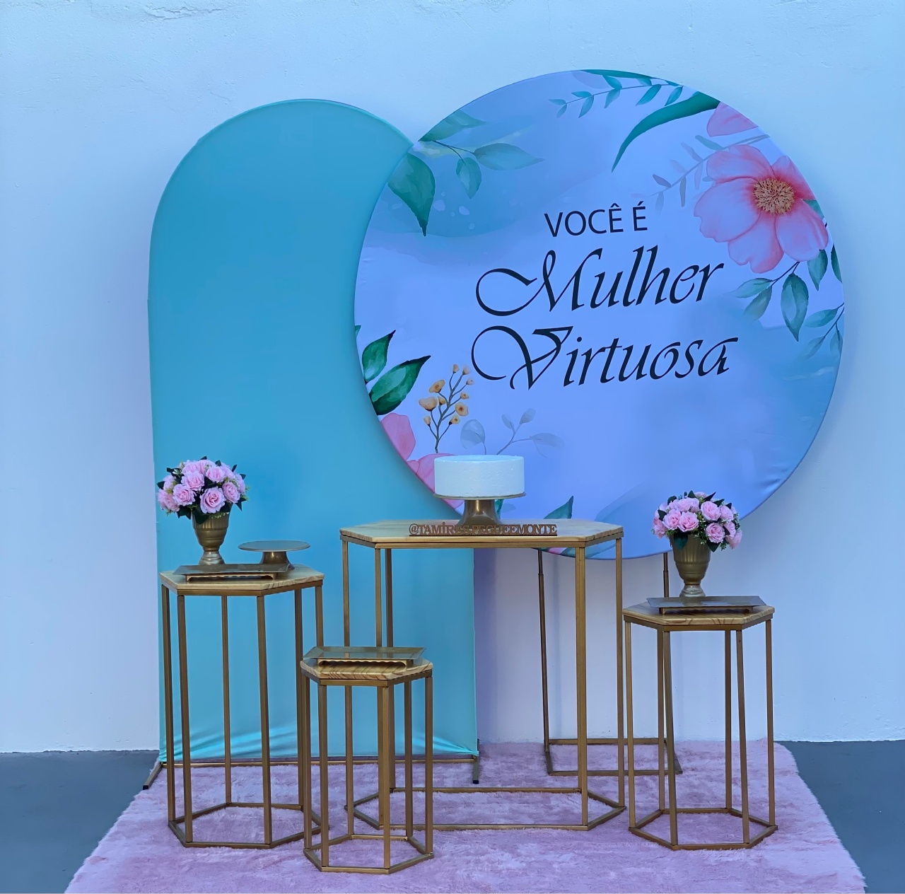 Mulher Virtuosa Kit 3 (Painel Verde Água) - tamirespegueemonte