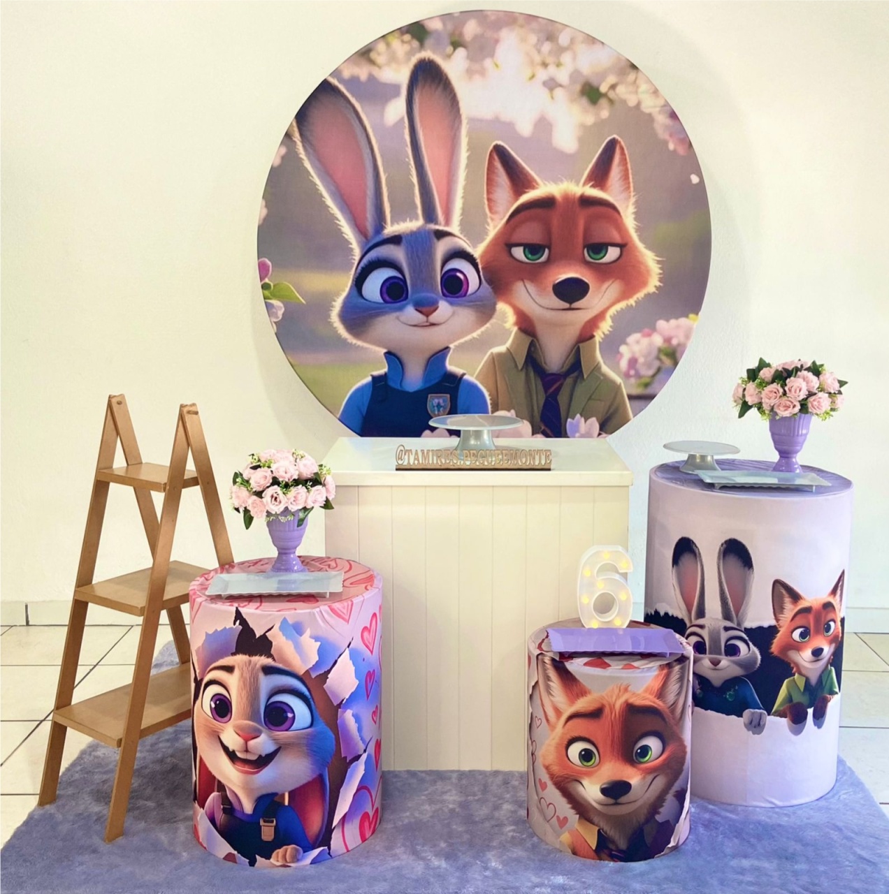 Zootopia Menina  Kit 2 - tamirespegueemonte