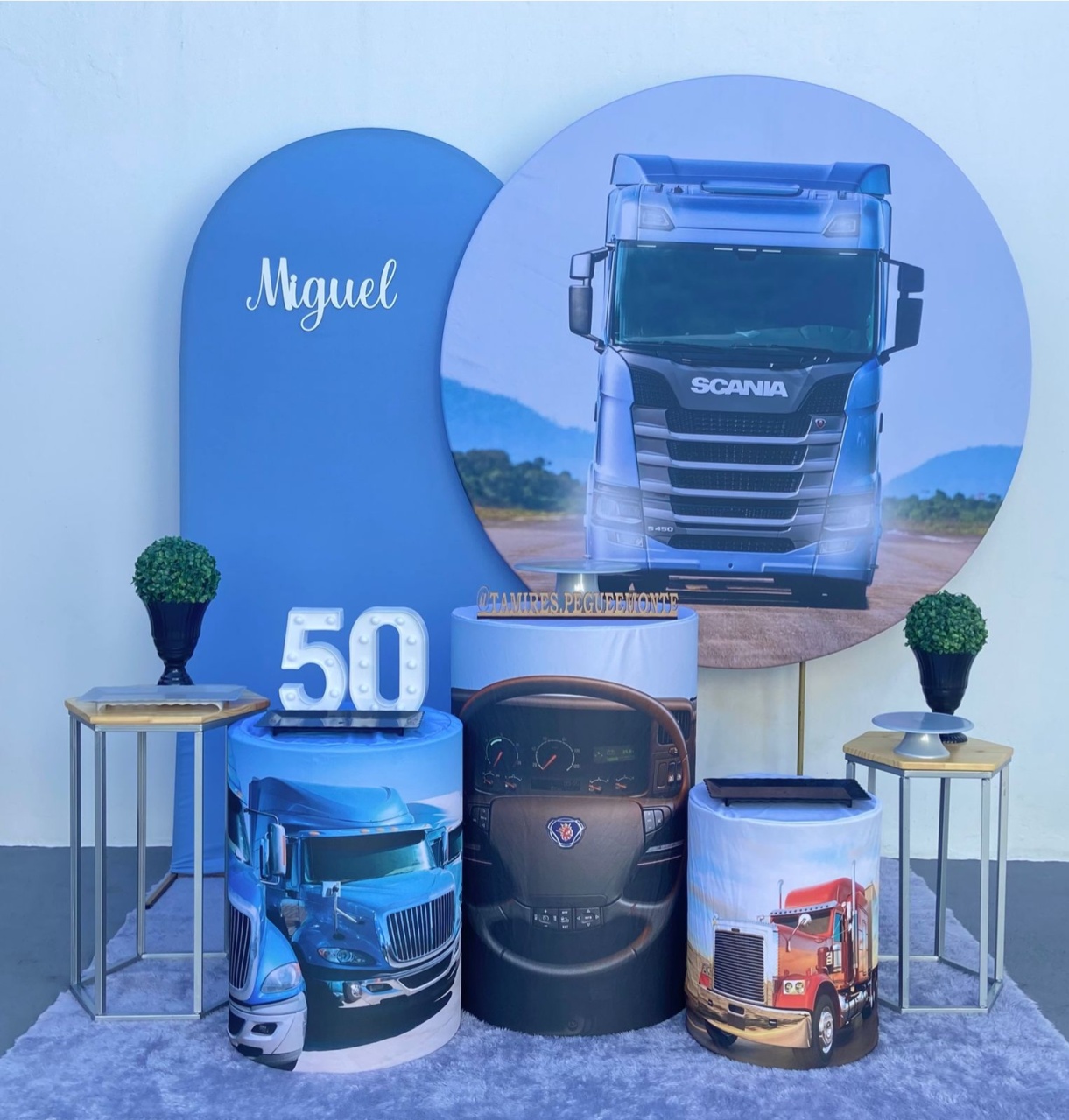 Caminhão Scania - Kit 3 - tamirespegueemonte
