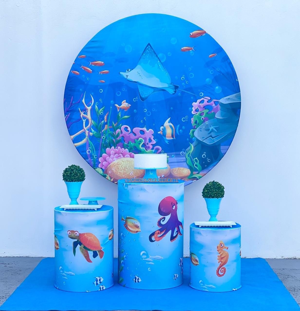 Fundo Do Mar Kit 1 (Menino)  - tamirespegueemonte