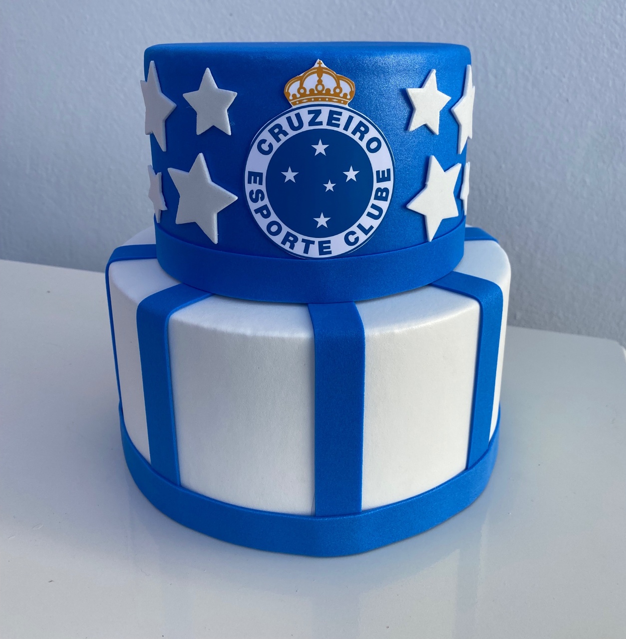 Bolo Fake - Cruzeiro - tamirespegueemonte