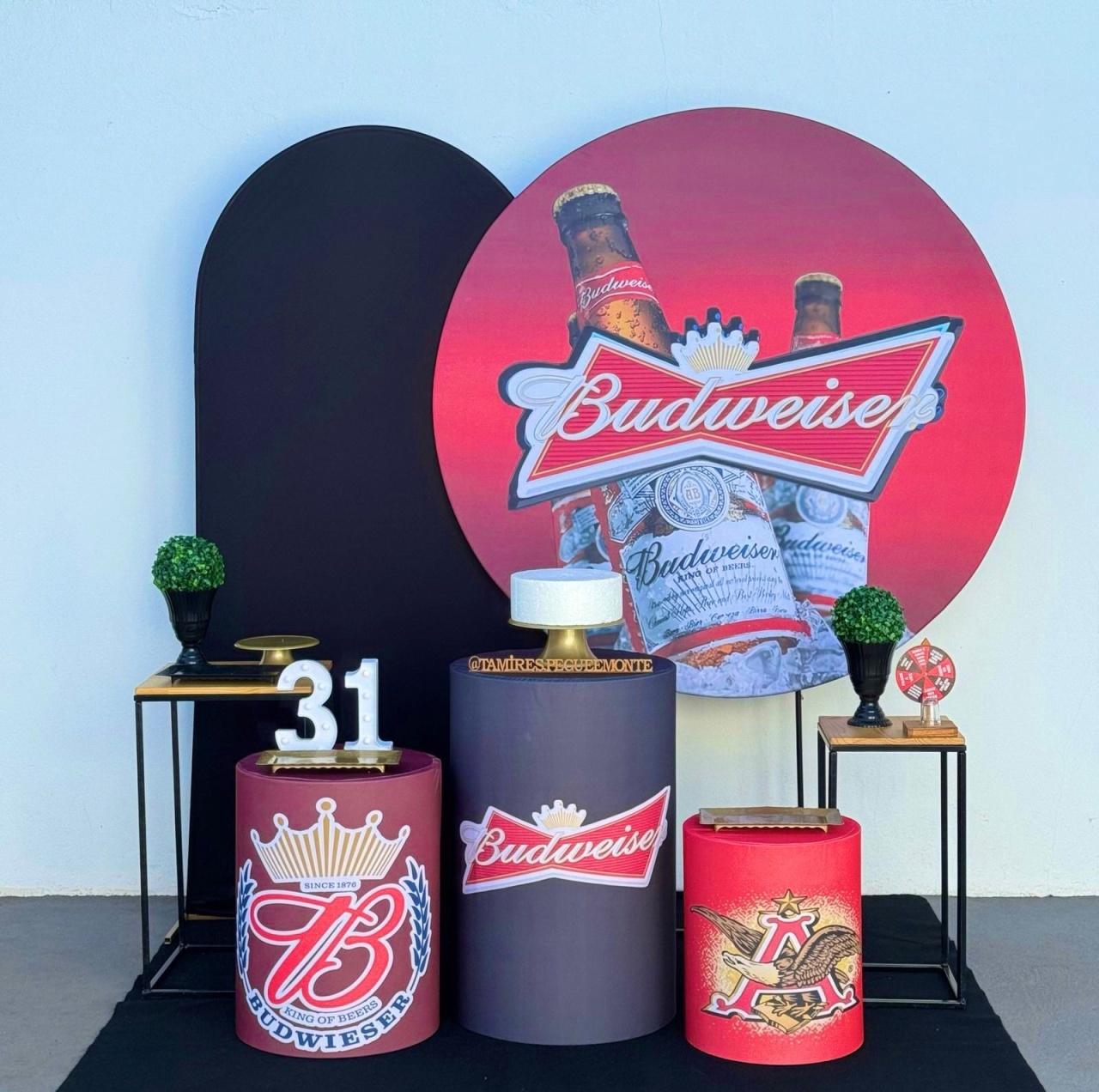 Budweiser - Kit 3 (Romano Preto) - tamirespegueemonte
