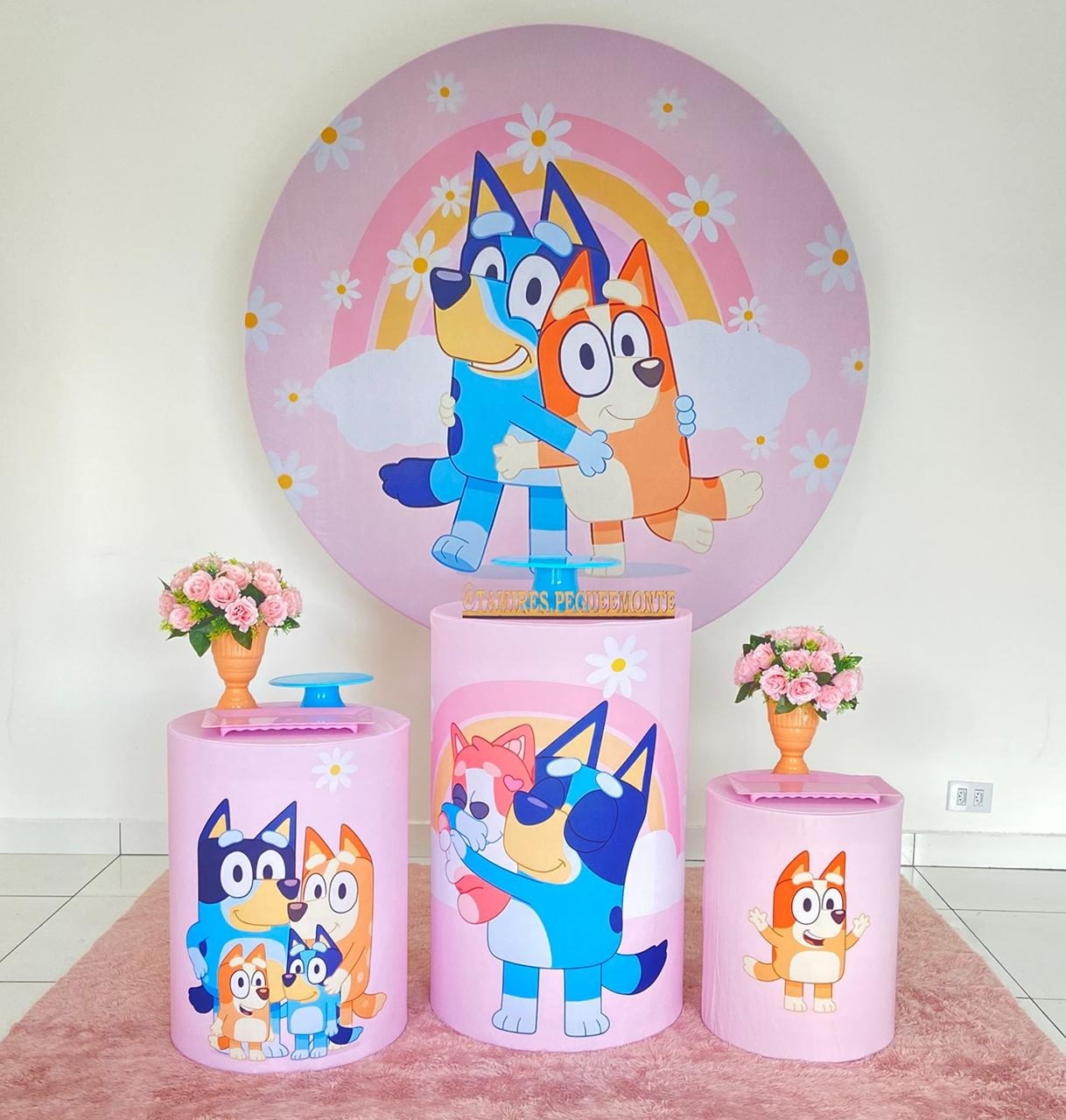 Bluey  Menina  Kit 1  - tamirespegueemonte