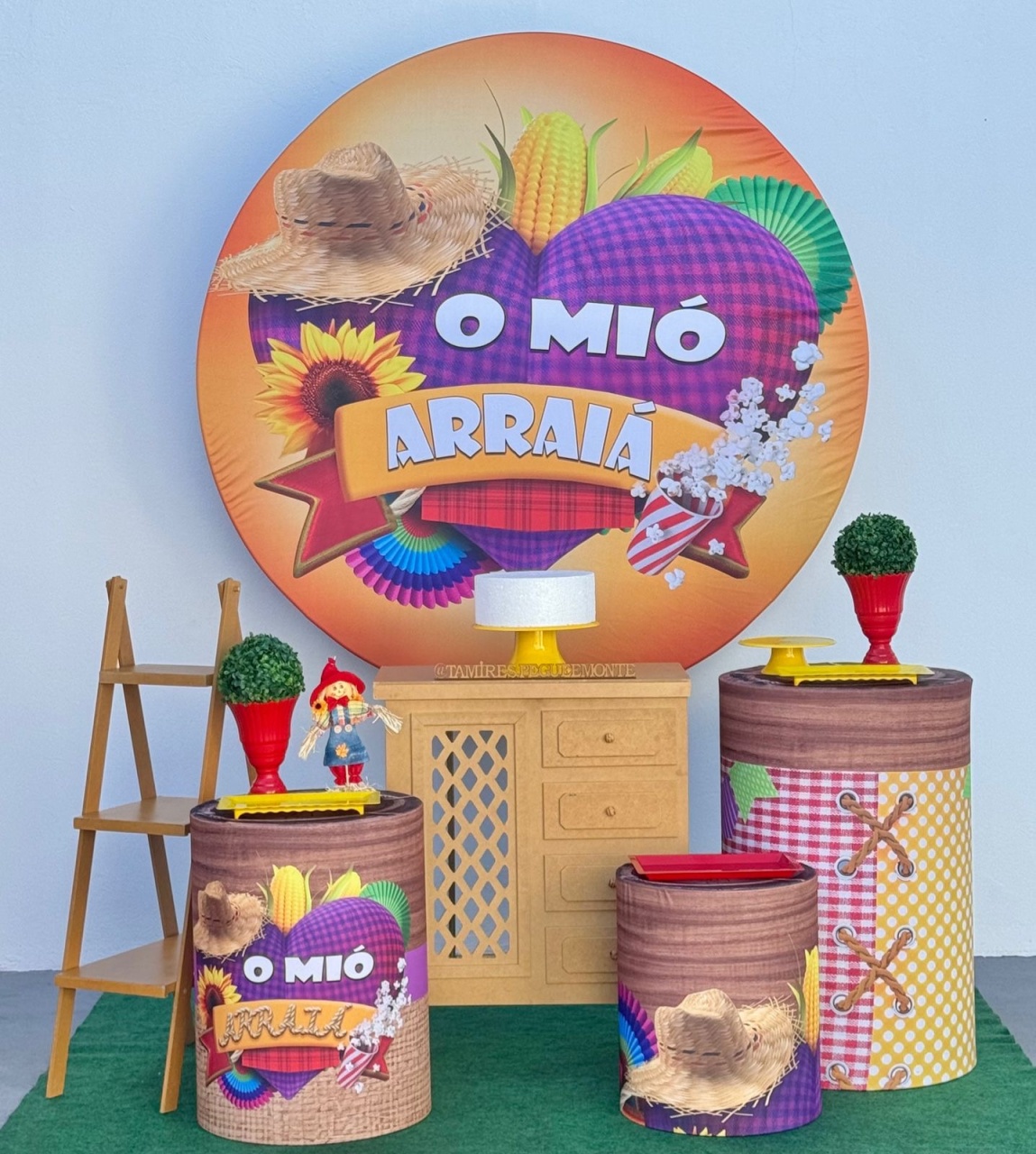 O Mió Arraiá  Kit 2  - tamirespegueemonte