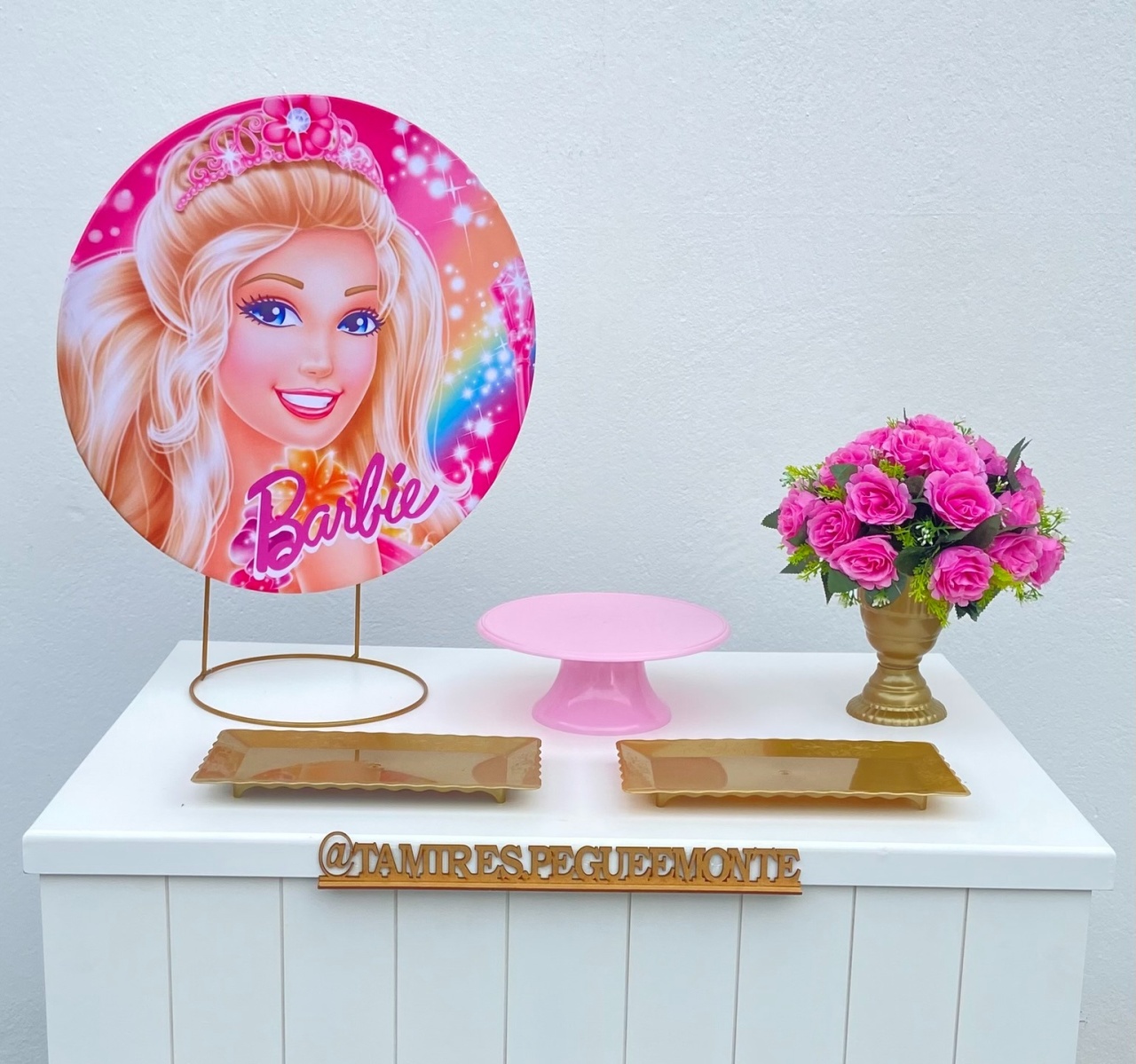 Mini Table - Barbie - tamirespegueemonte