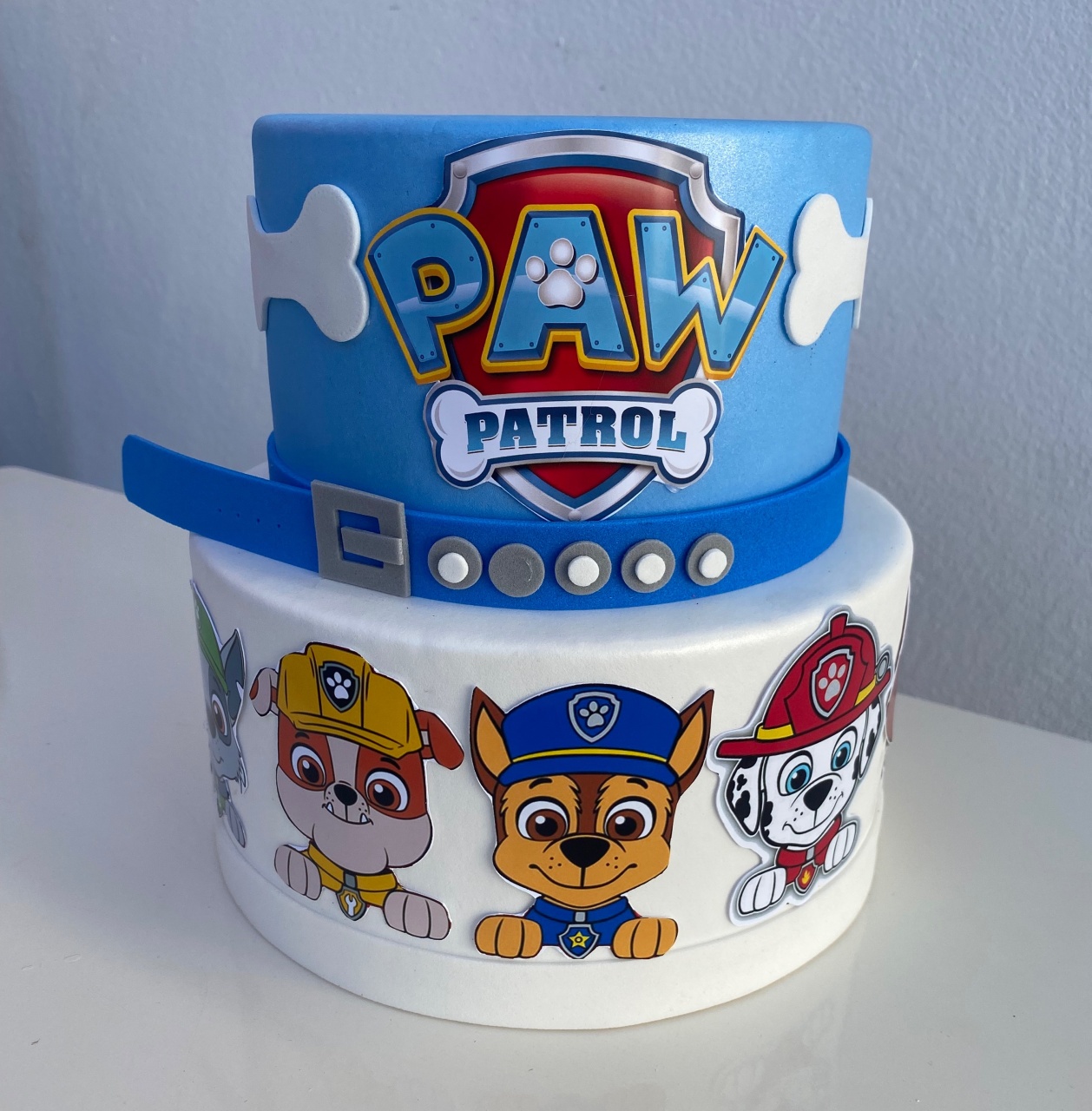 Bolo Fake - Patrulha Canina Menino - tamirespegueemonte
