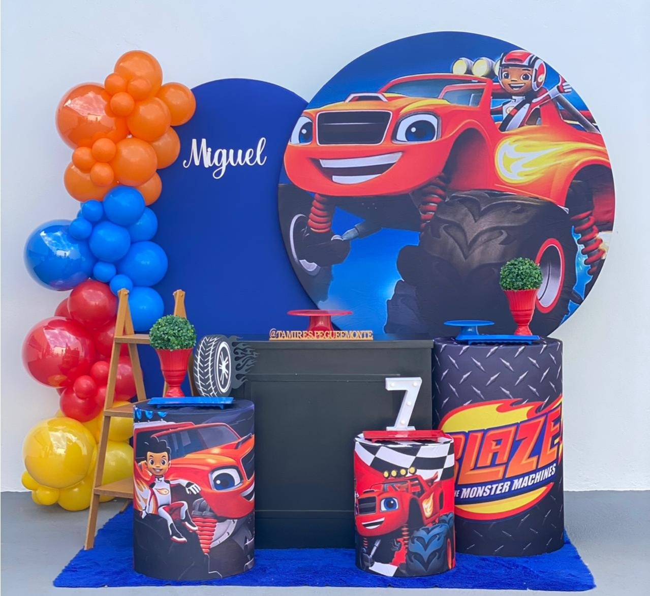 Blazer Monster - Kit 3 + Balão - tamirespegueemonte