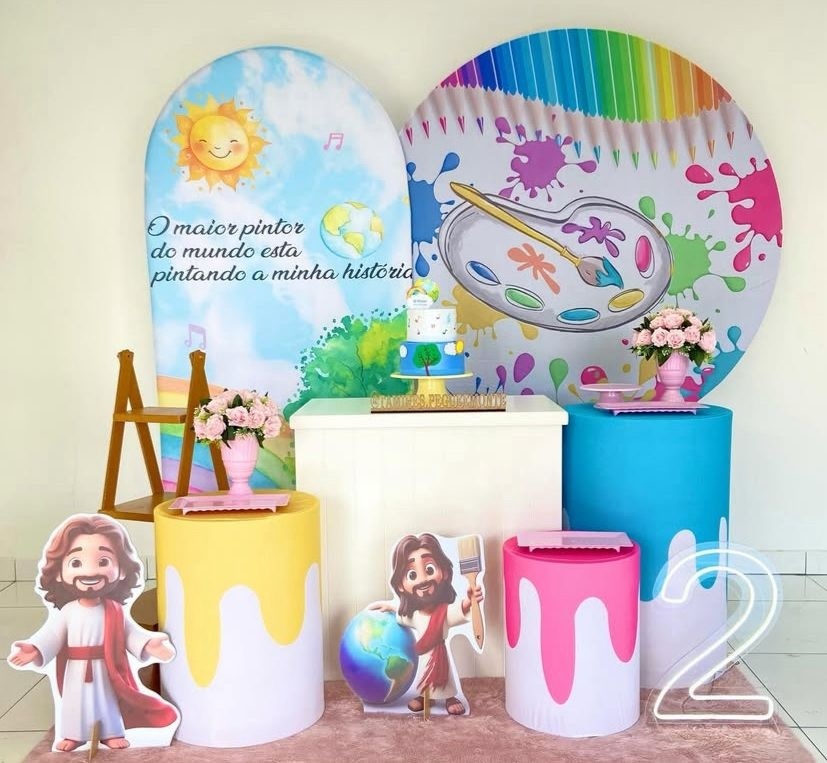O Maoir Pintor Do Mundo - Kit Luxo- Menina - tamirespegueemonte