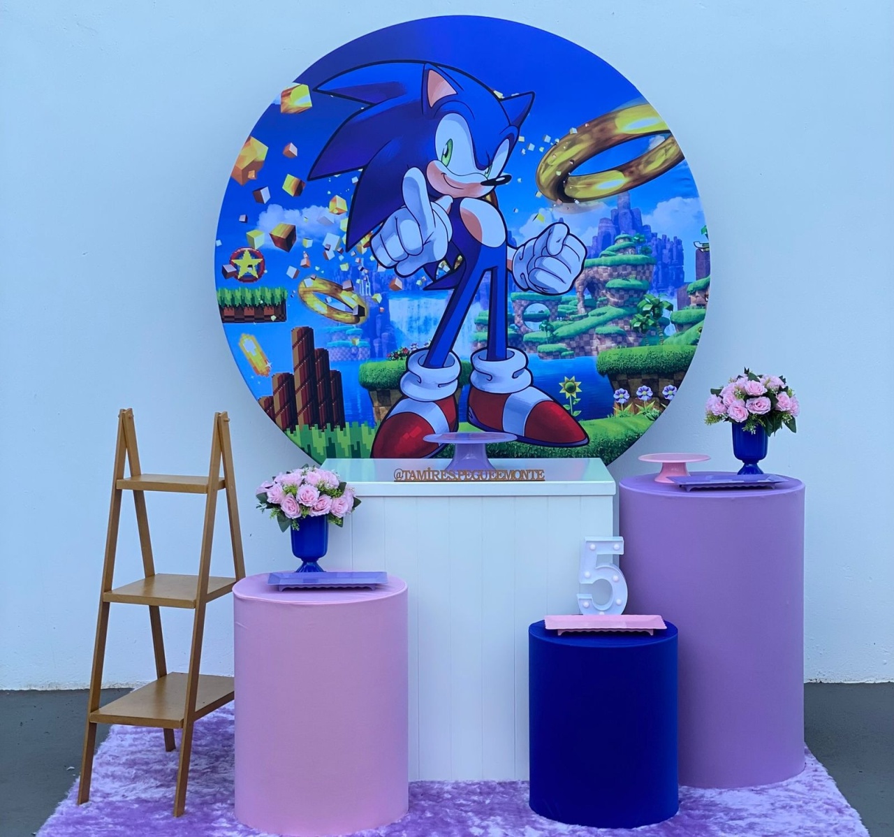 Sonic Alterado  - Kit 2 (Menina)  - tamirespegueemonte