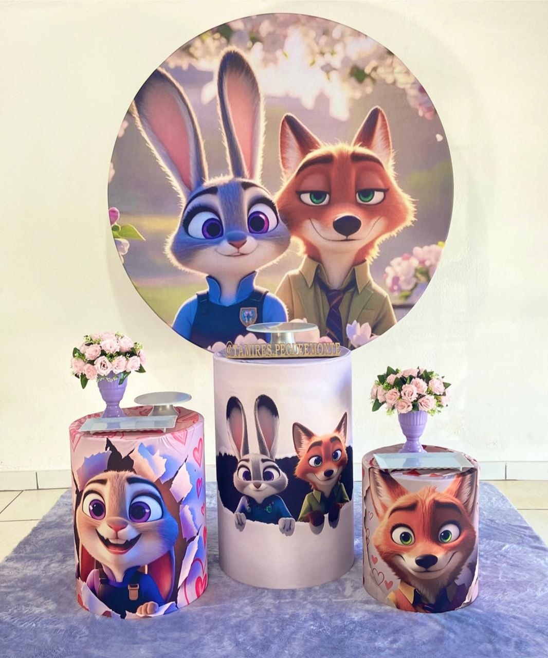 Zootopia Menina  Kit 1 - tamirespegueemonte