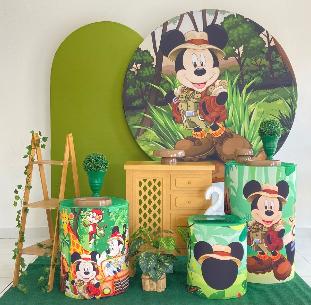 Mickey Safari 1 - Kit 3  - tamirespegueemonte