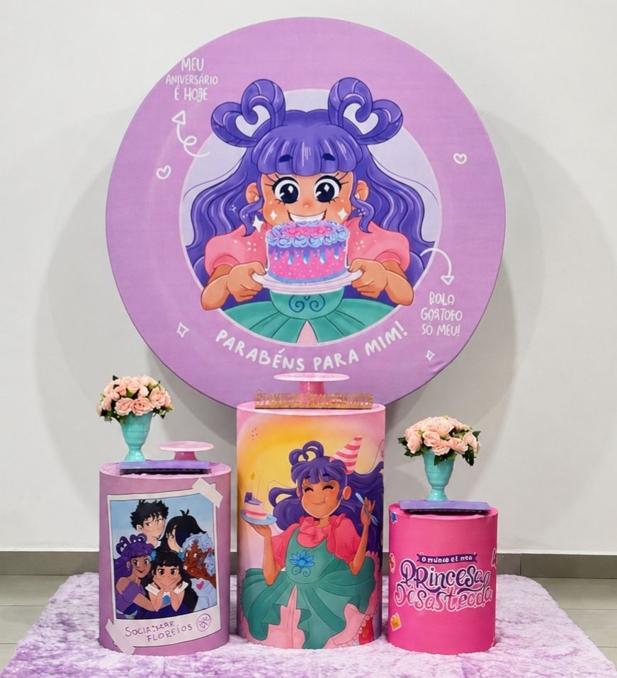 Princesa Desastrada - Kit 1 - tamirespegueemonte