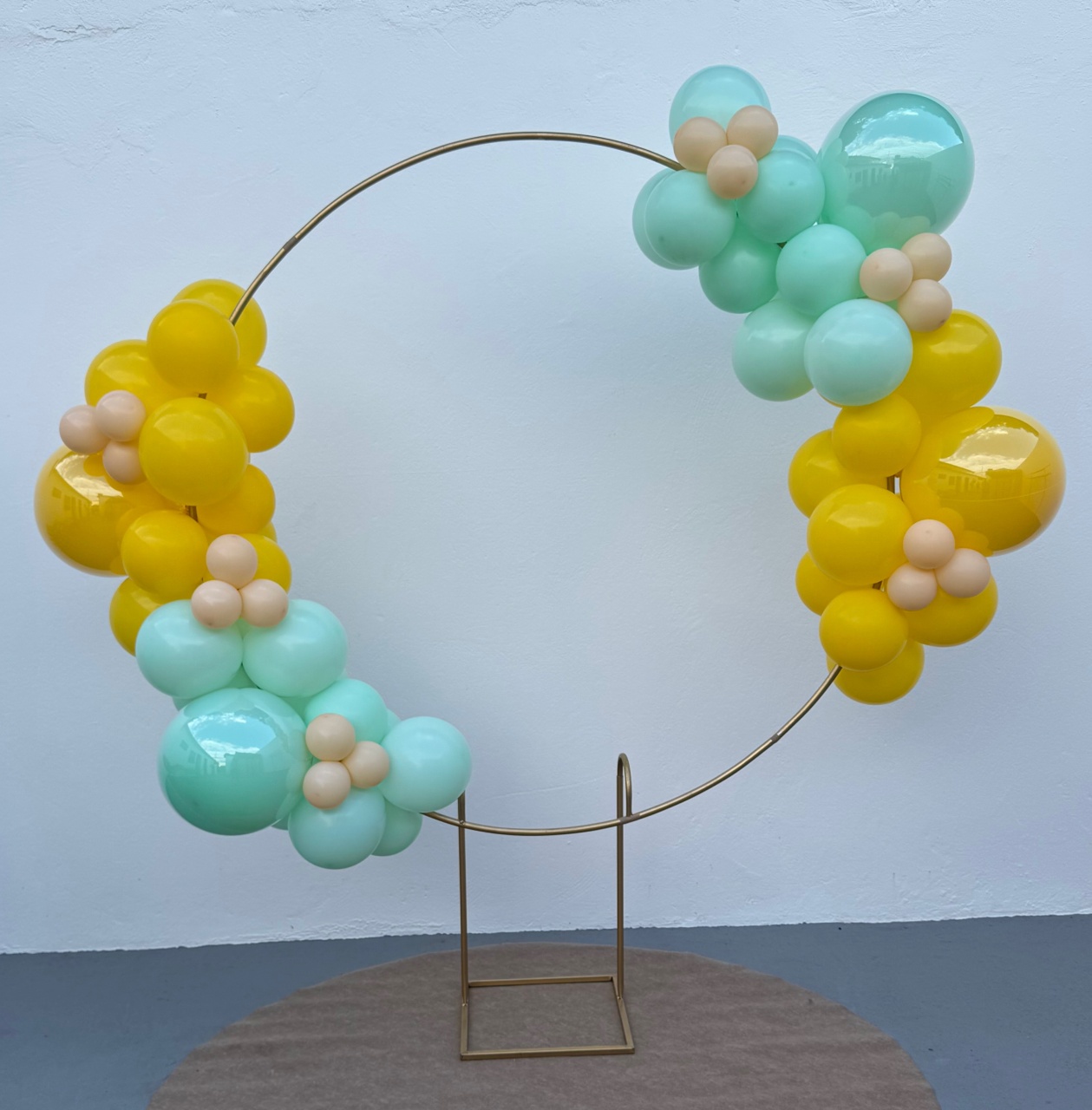 Arco de Baloes  Duplo Em Blocos - tamirespegueemonte