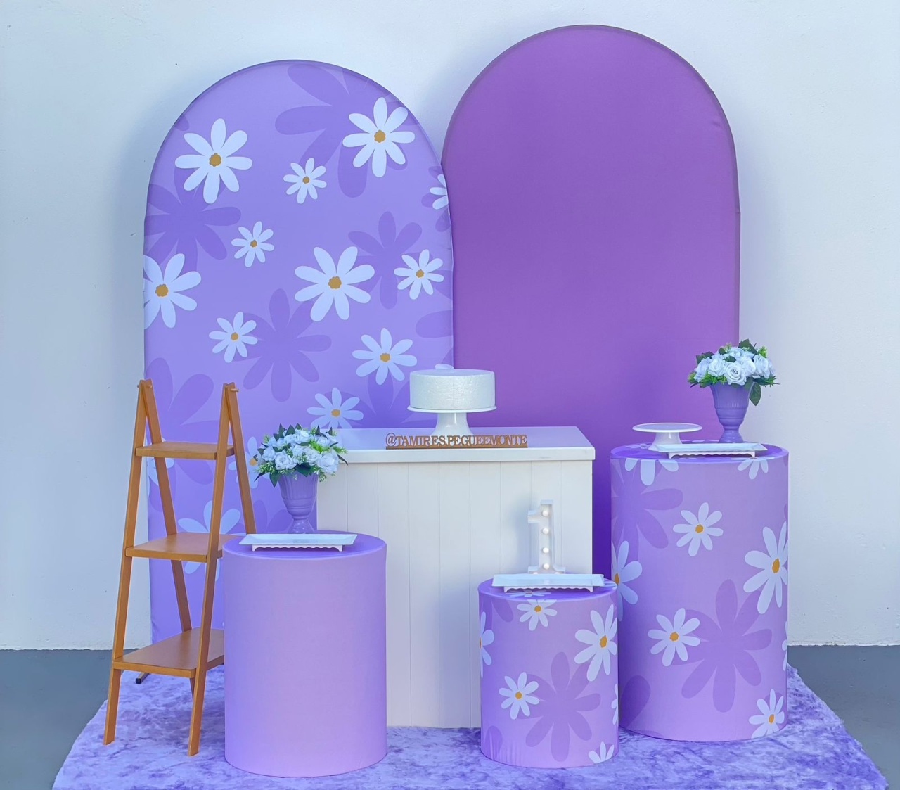 Margarida Lilas Romano Kit 3 - tamirespegueemonte