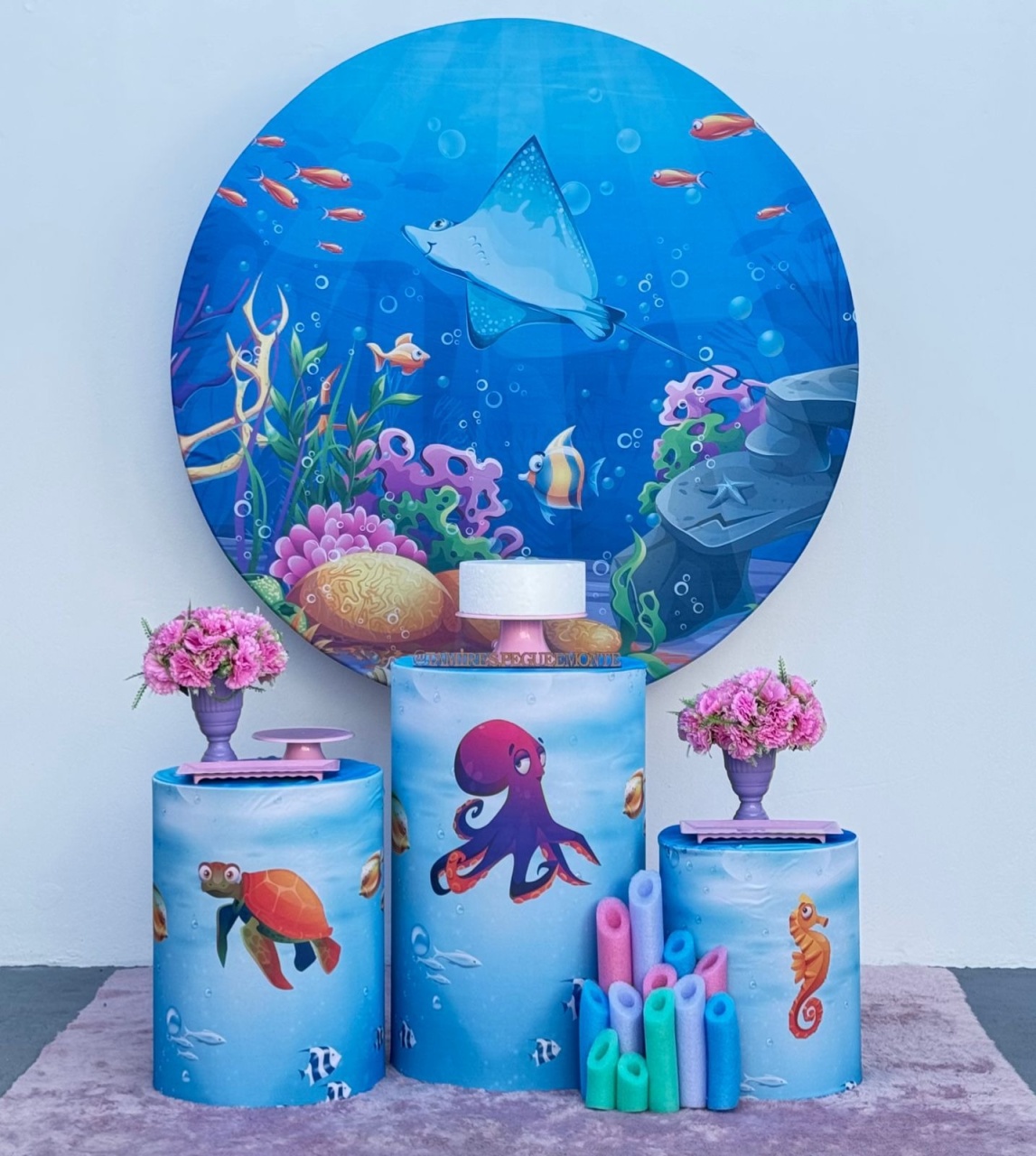 Fundo Do Mar Kit 1 (Menina) - tamirespegueemonte