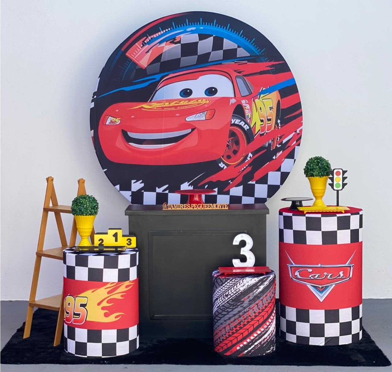 Carros Relâmpago Mcqueen 2 - Kit 2 - tamirespegueemonte