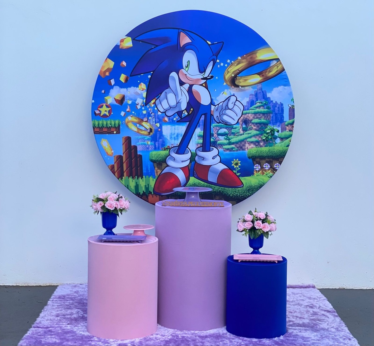 Sonic Alterado  - Kit 1 (Menina) - tamirespegueemonte