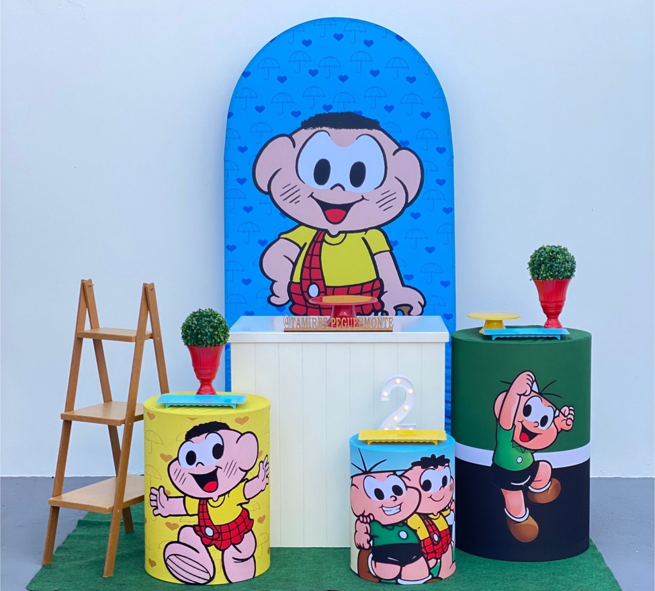Romano Cascão E Cebolinha Kit 2 - tamirespegueemonte
