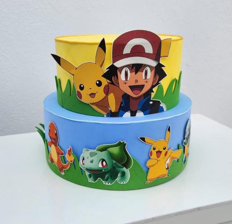 Bolo Fake - Pokemon - tamirespegueemonte