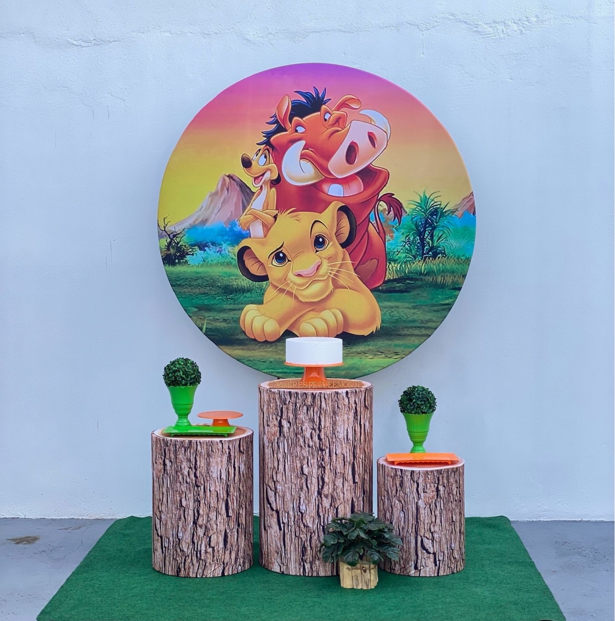 Rei Leao (Simba) Kit 1 - tamirespegueemonte