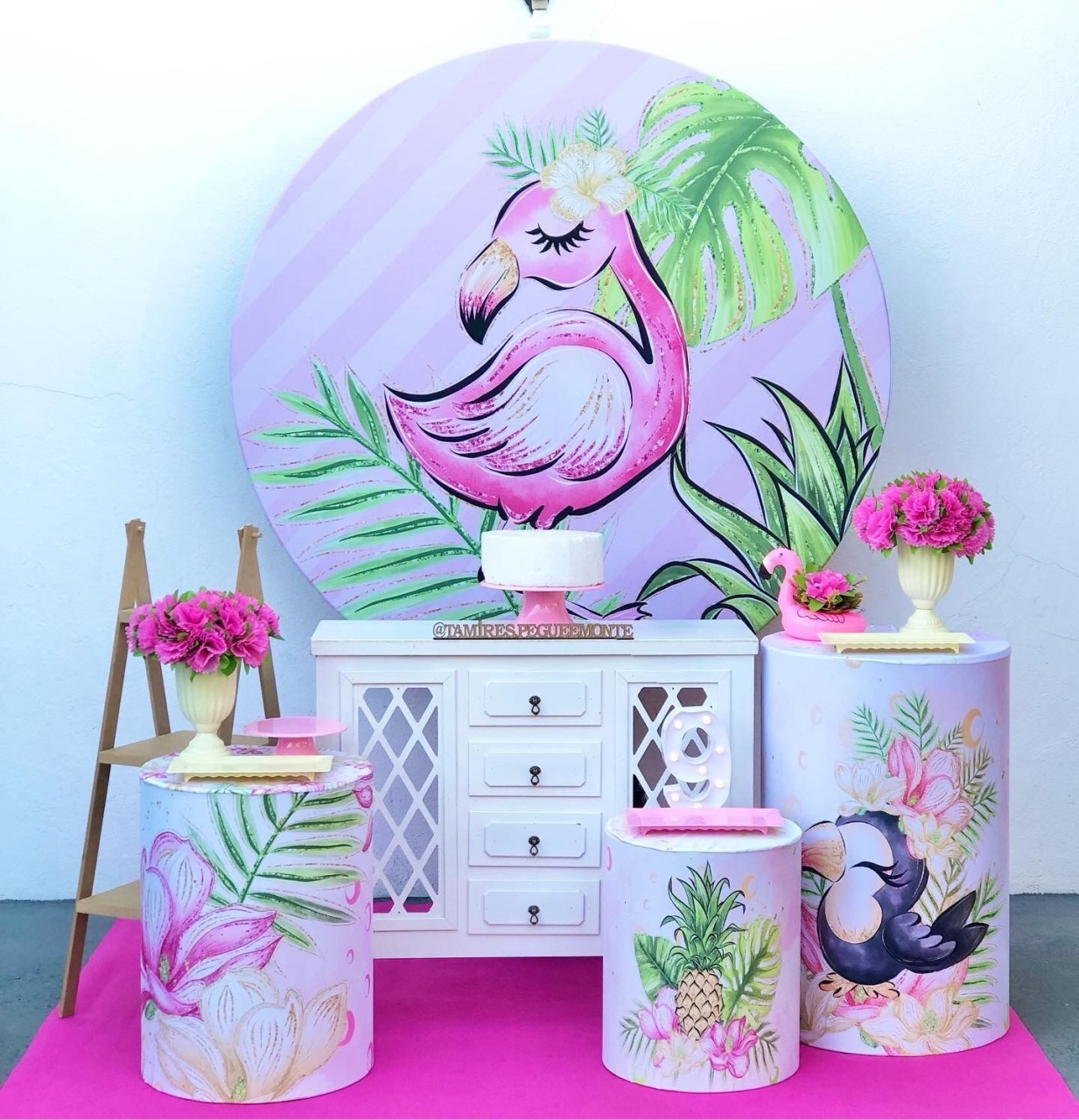 Flamingo - Kit 2  - tamirespegueemonte