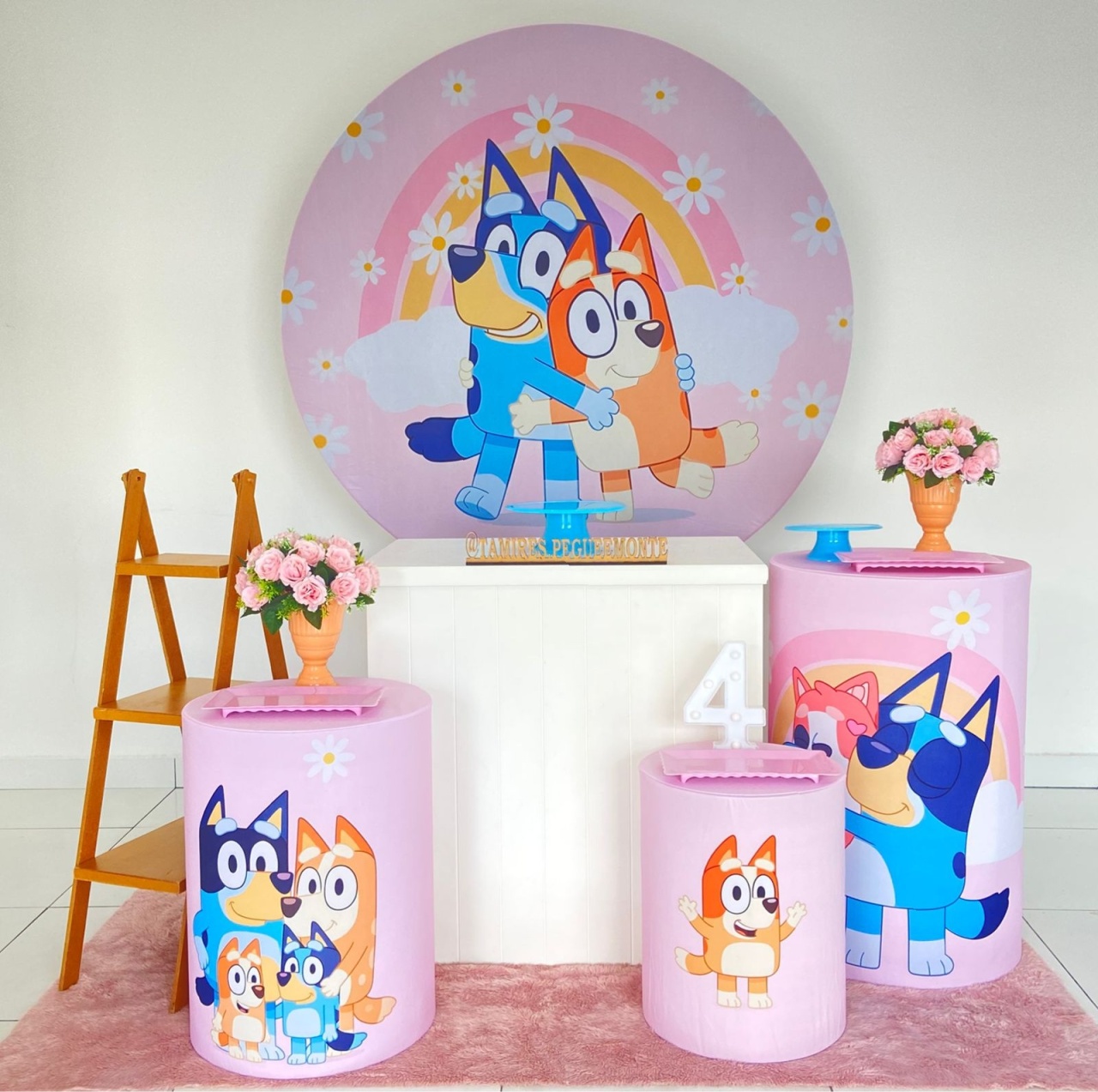 Bluey  Menina  Kit 2 - tamirespegueemonte