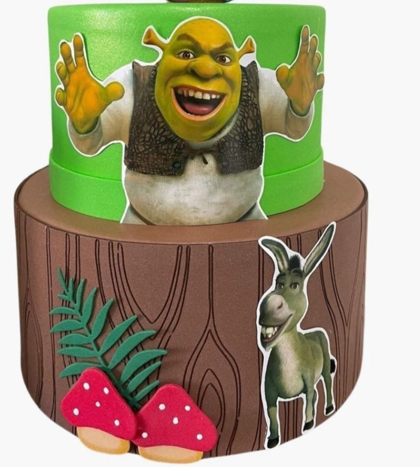 Bolo Fake - Sherek - tamirespegueemonte