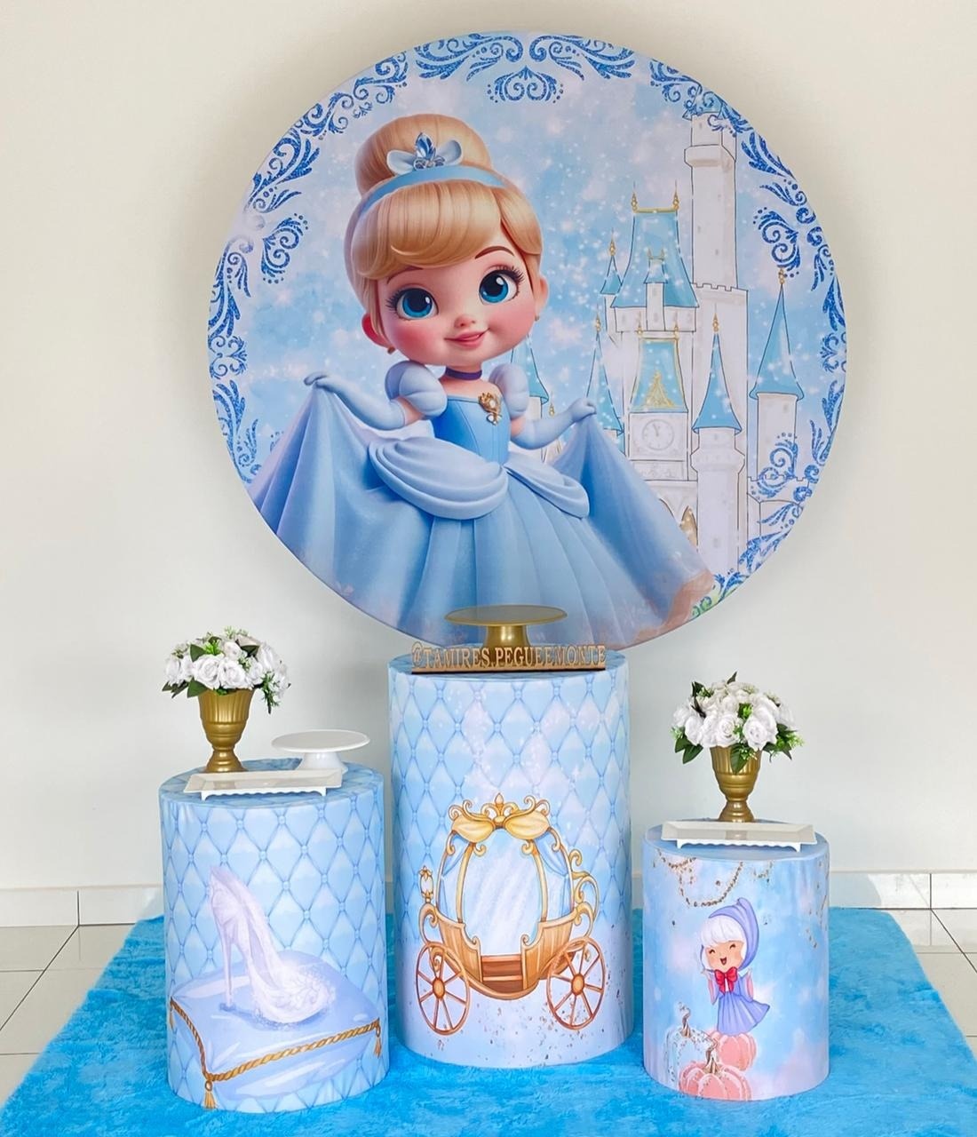 Cinderela Cute  Kit 1 - tamirespegueemonte