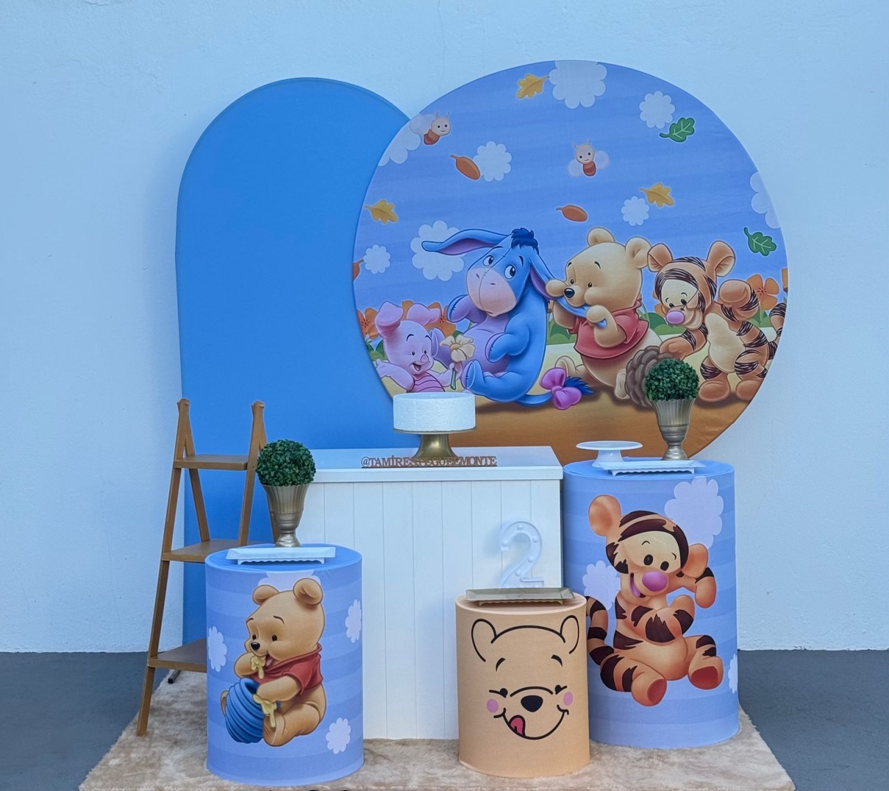 Ursinho Pooh Baby - Kit 3 - tamirespegueemonte