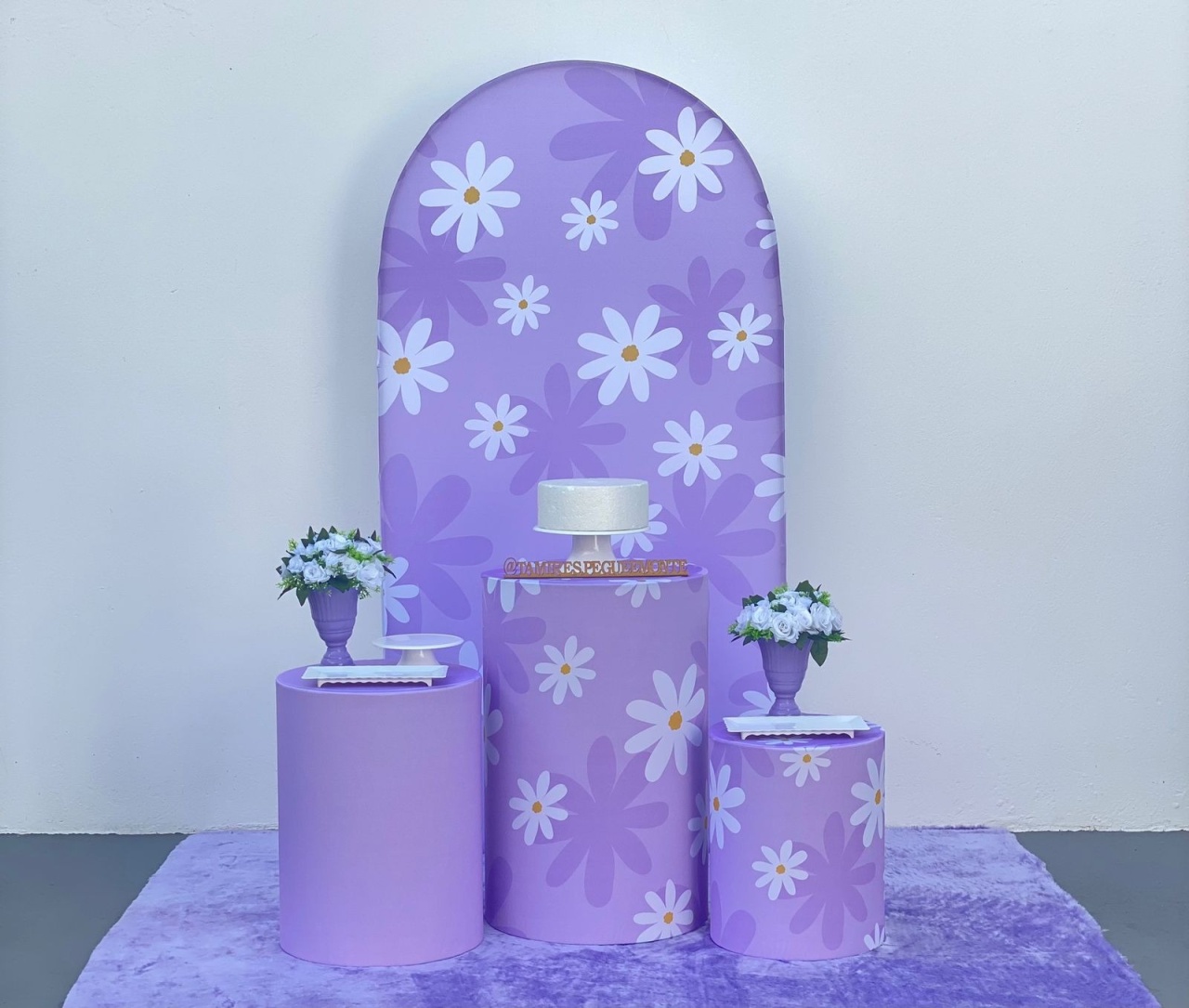 Margarida Lilas Romano Kit 1 - tamirespegueemonte