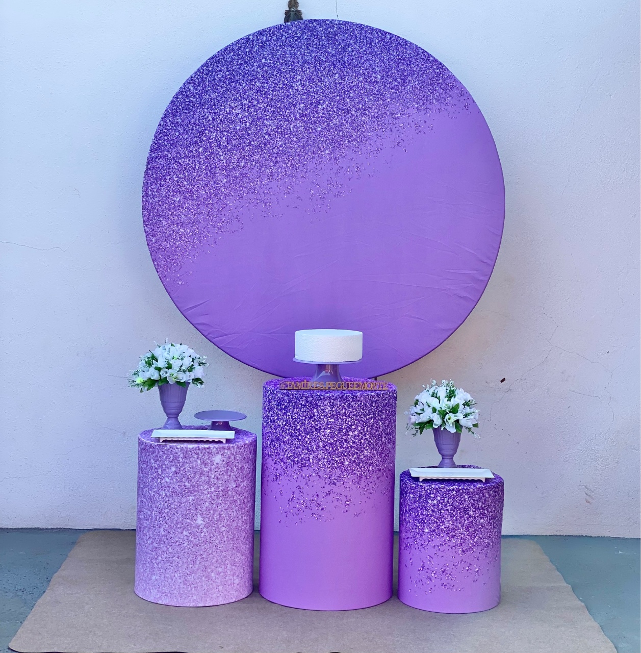 Efeito Glitter Lilás Kit 1 - tamirespegueemonte