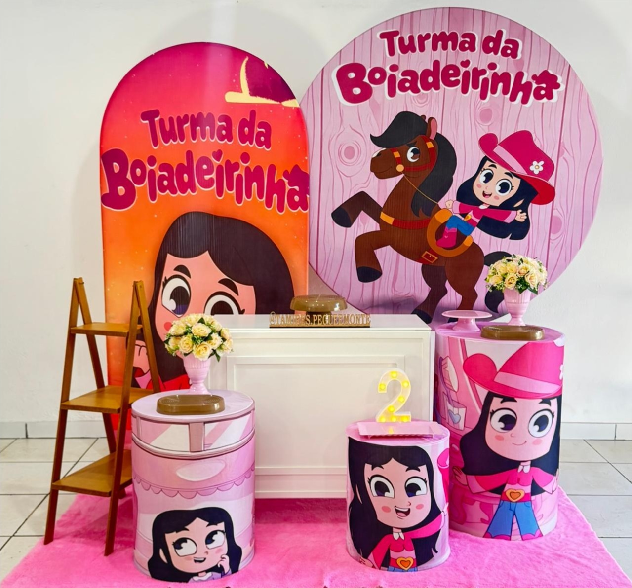  Turma da Boiadeirinha Kit 3  - tamirespegueemonte