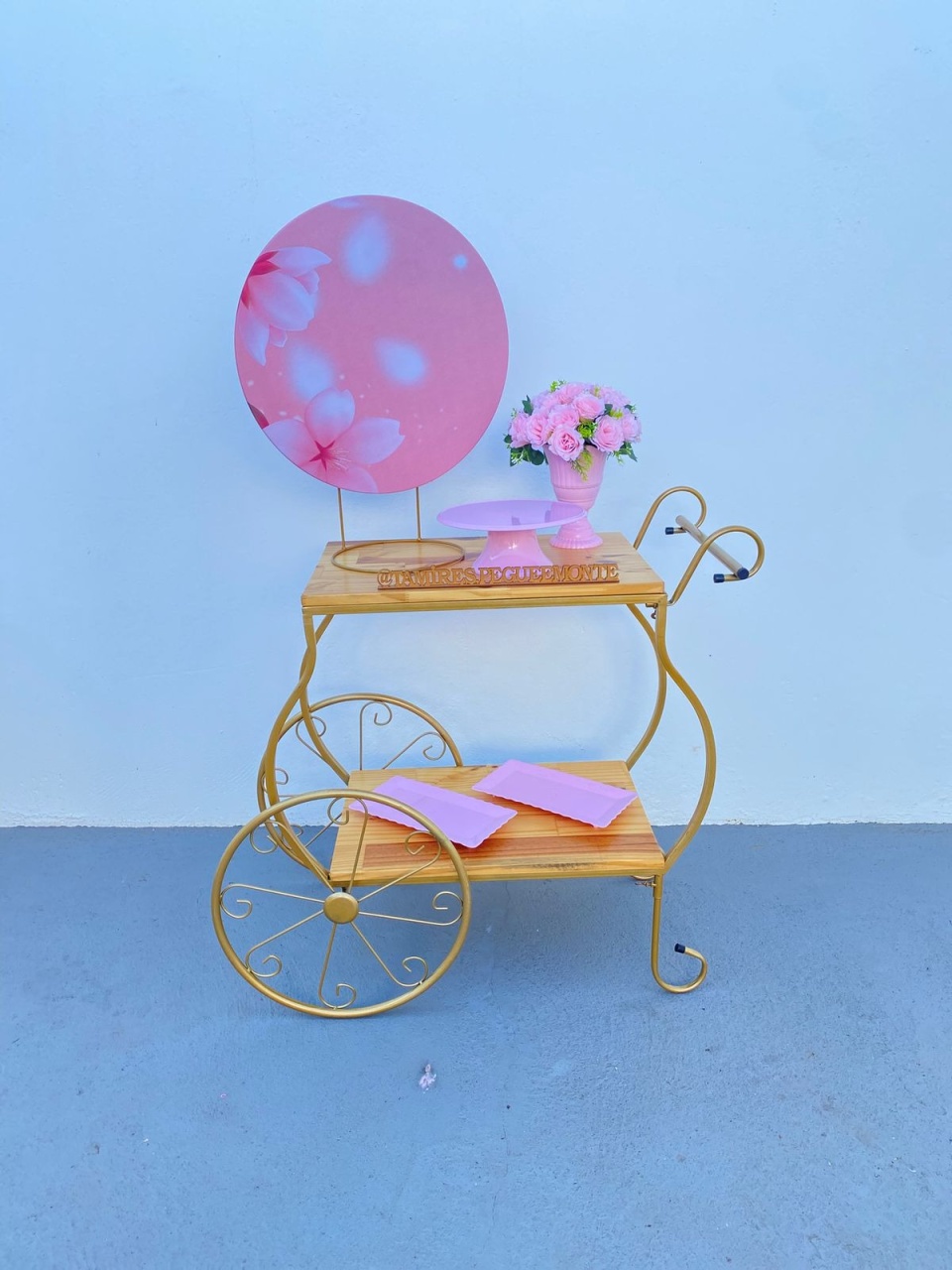 Mini Table - Floral Rosa - tamirespegueemonte
