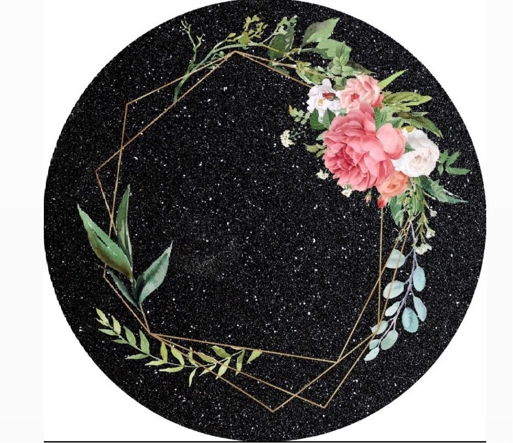 Preto Floral- Kit 1 - tamirespegueemonte