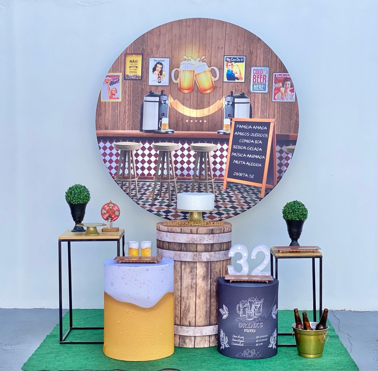 Boteco 1 Kit 2 (Com 2 Mesinhas) - tamirespegueemonte