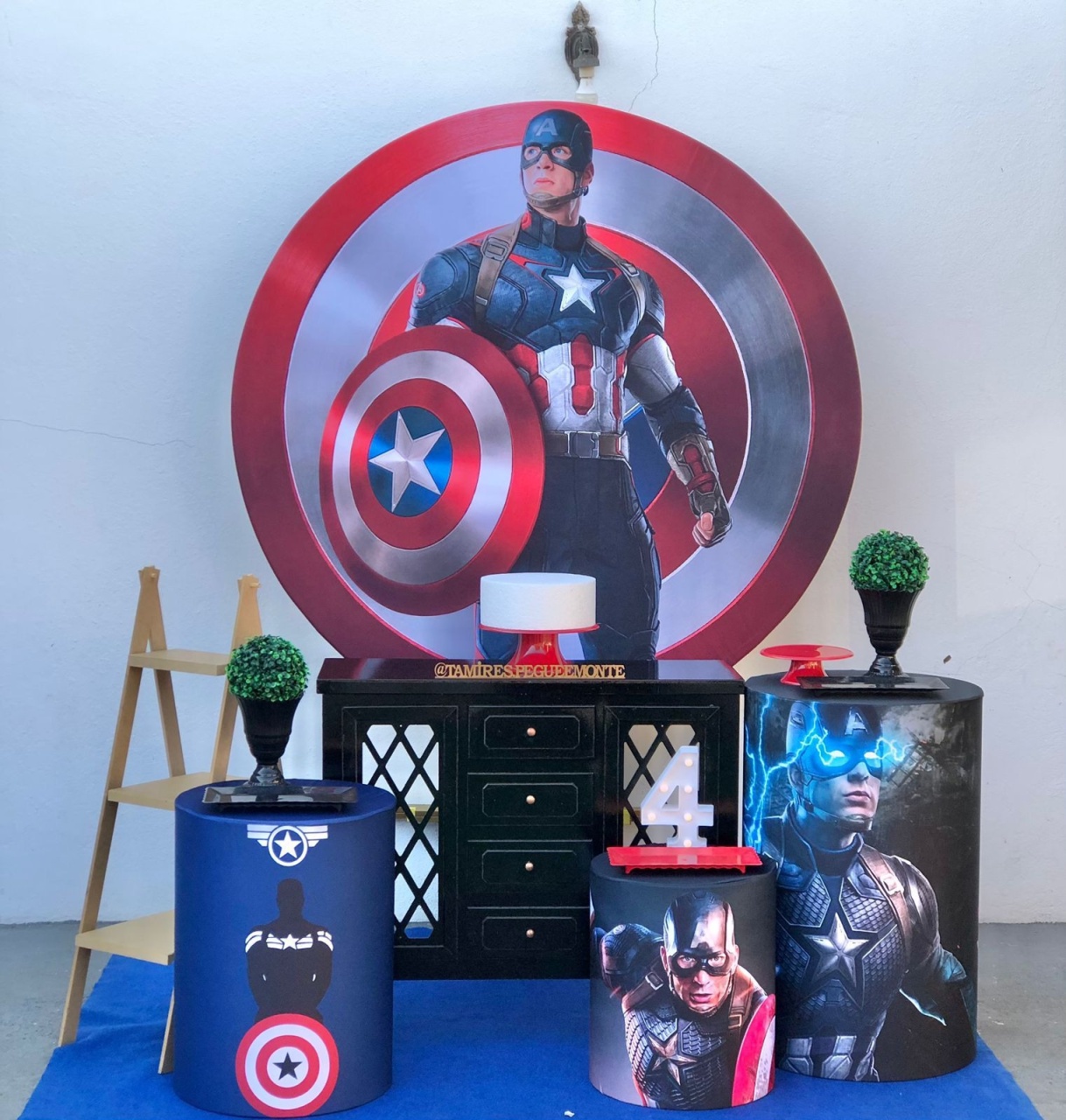 Capitão América 1 Kit 2 - tamirespegueemonte