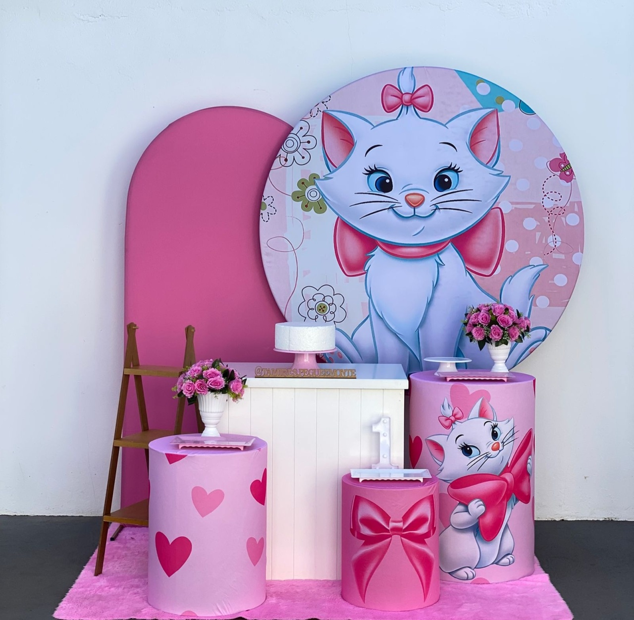 Gatinha Marie 2 - Kit 3 (Romano Rosa Chiclete) - tamirespegueemonte