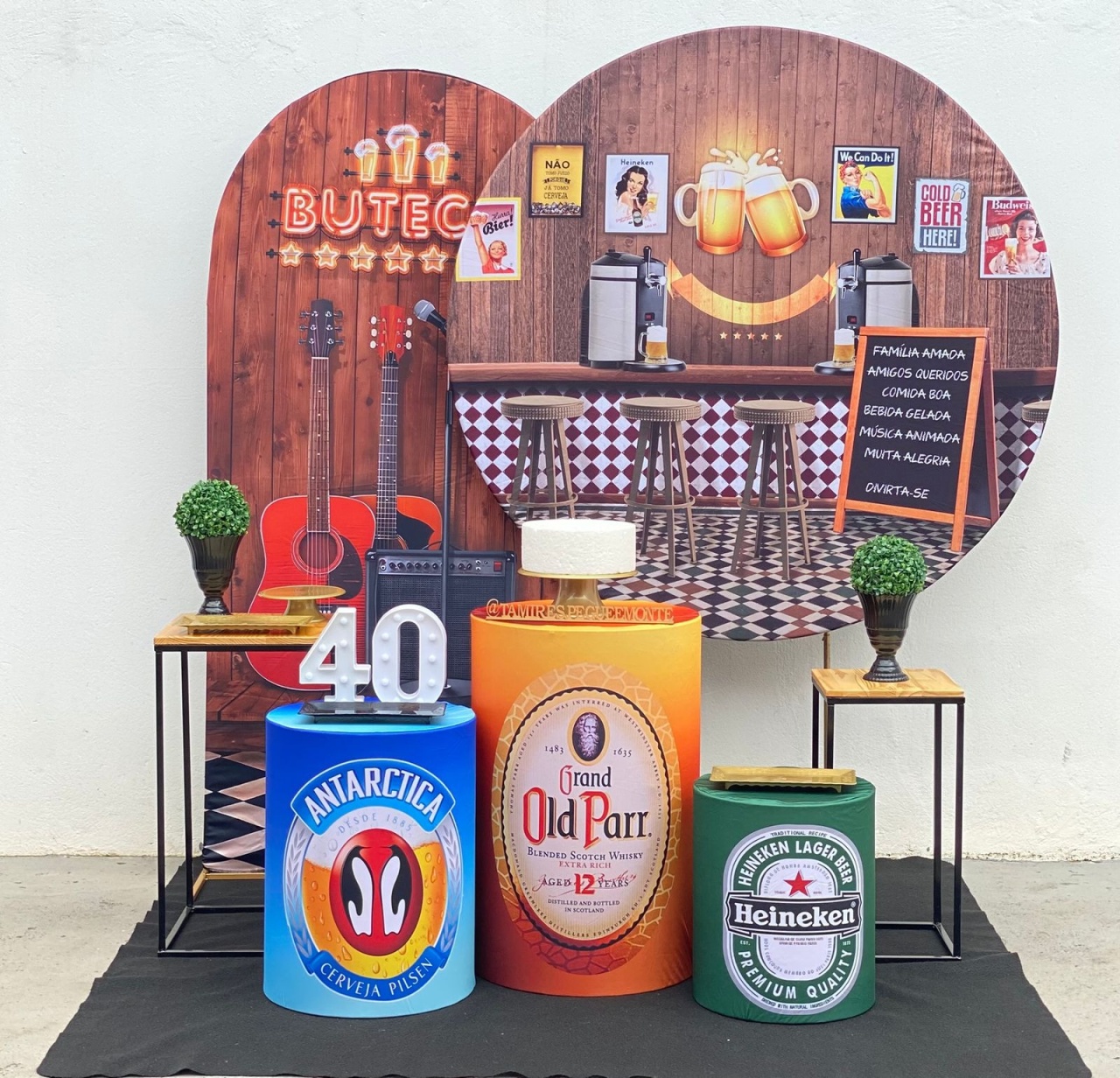 Boteco 2 - Kit 3  - tamirespegueemonte
