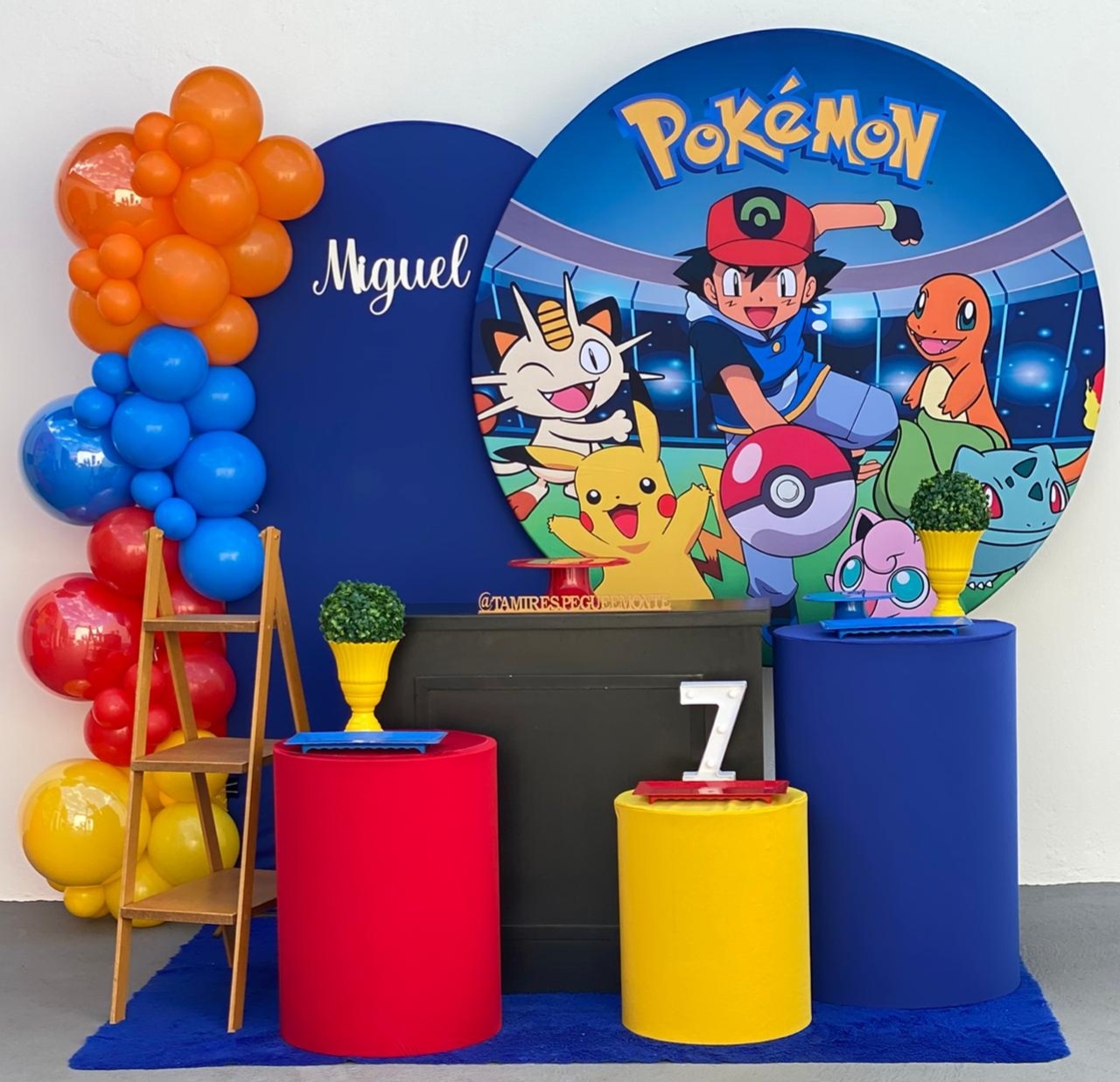 Pokémom 2 - Kit 3+ Balão - tamirespegueemonte