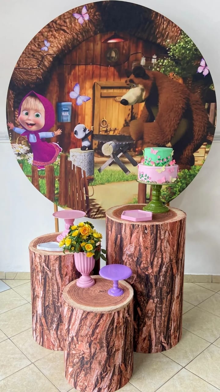Kit Masha E Urso  - Cantinho da Alegria KC