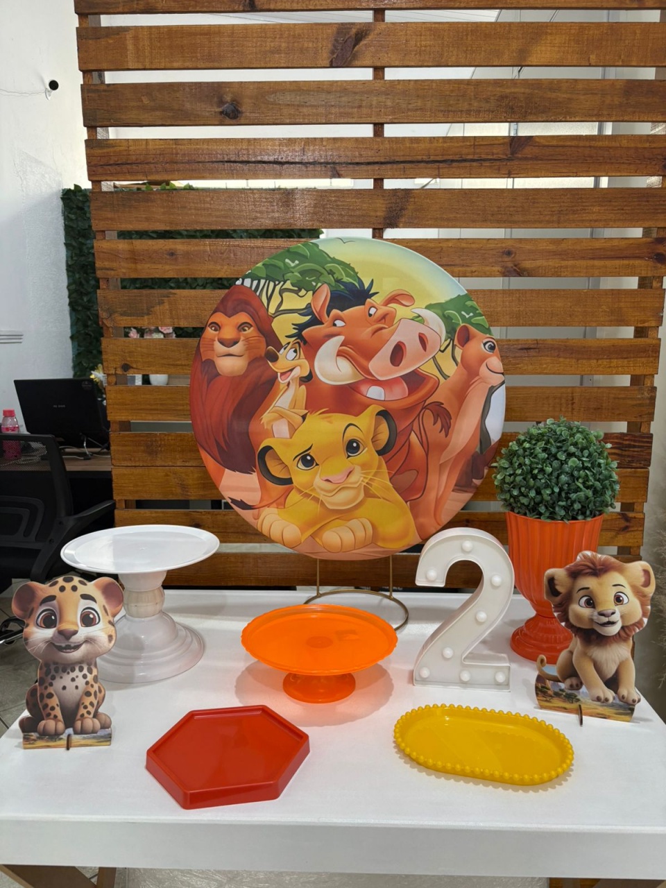 Kit Festa Na Mesa Rei Leão - Cantinho da Alegria KC