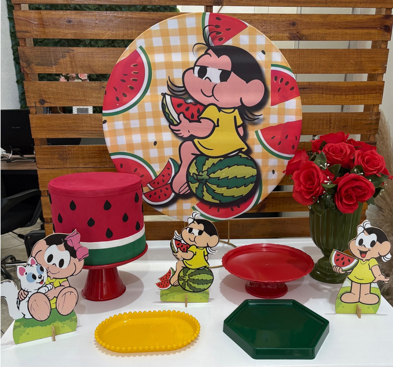 Mini Kit de Mesa Magali - Cantinho da Alegria KC