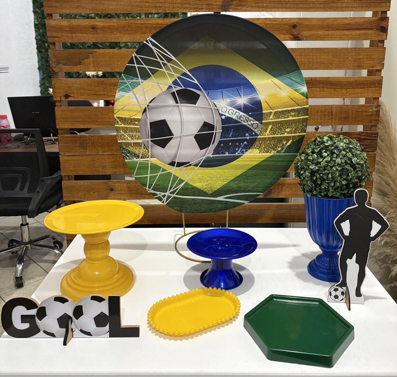 Kit Mini Festa Na Mesa Copa - Cantinho da Alegria KC