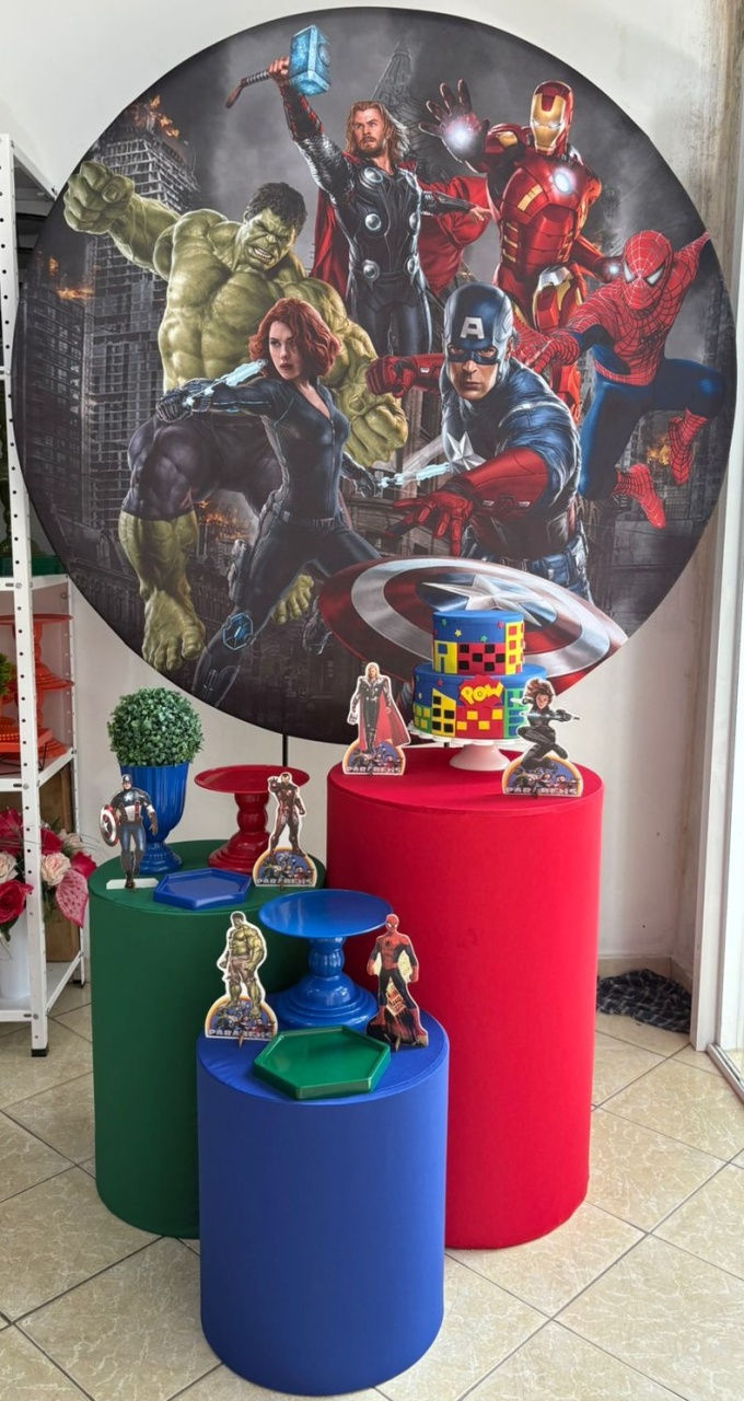 Kit Vingadores  - Cantinho da Alegria KC