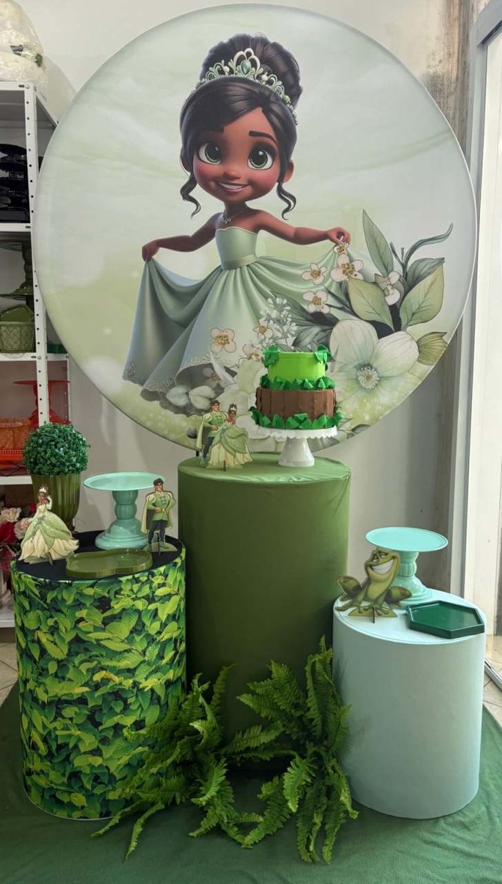 Kit Princesa Tiana - Cantinho da Alegria KC